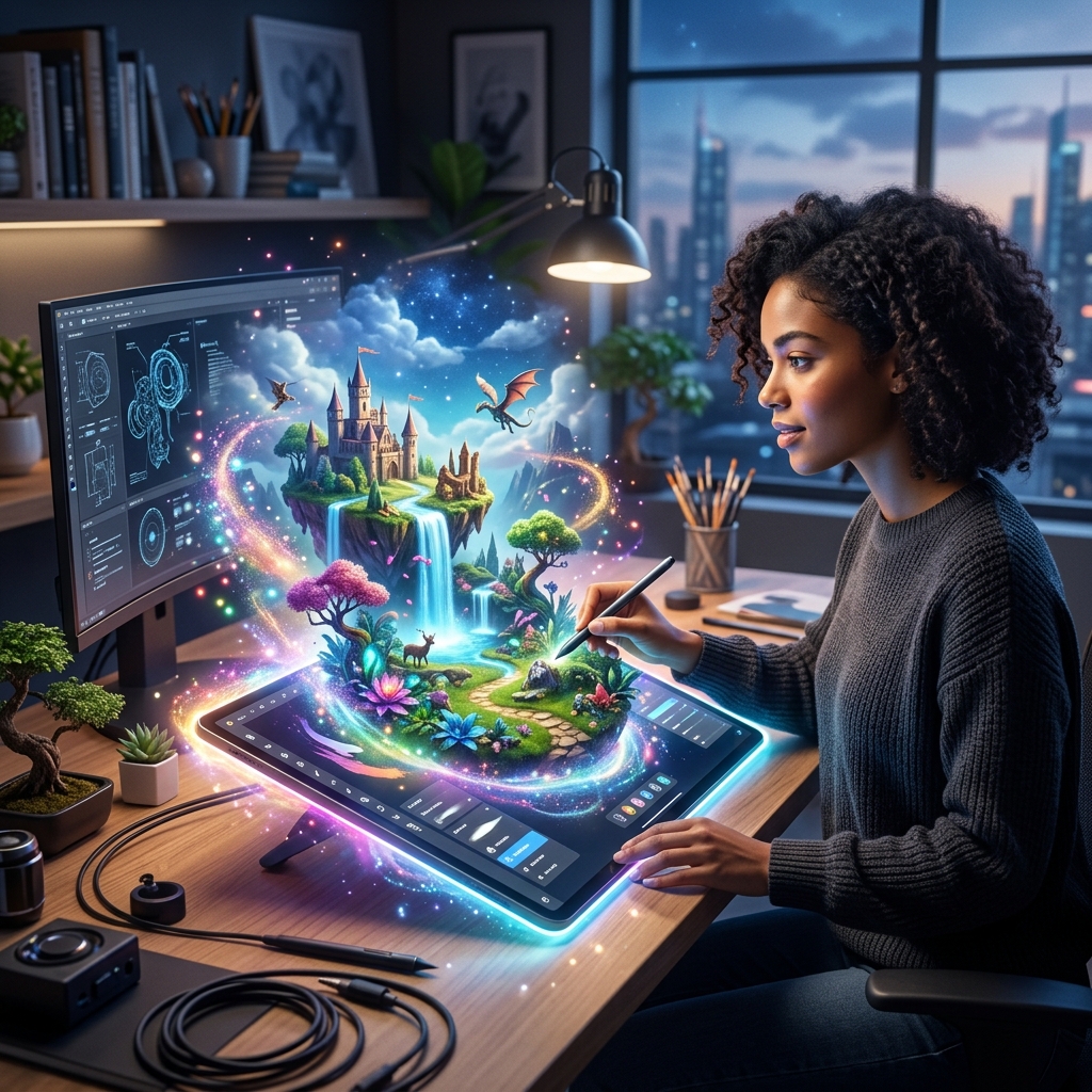 Project Genie World Building